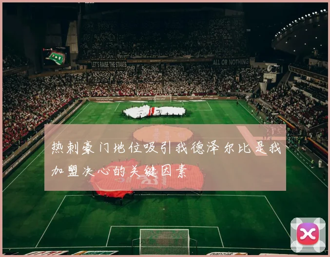 热刺豪门地位吸引我德泽尔比是我加盟决心的关键因素